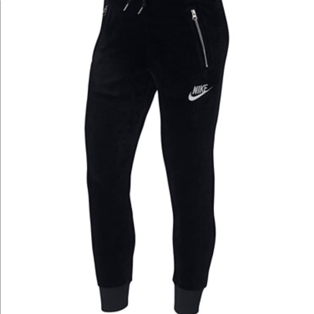 Nike velour tracksuit pants
